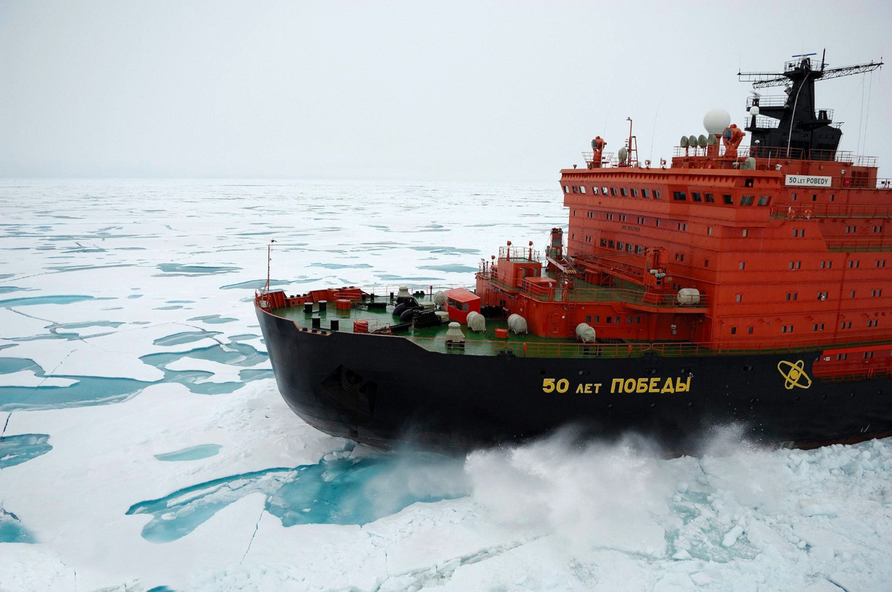 Арктика Новый Ледокол И 50 Лет Победы
