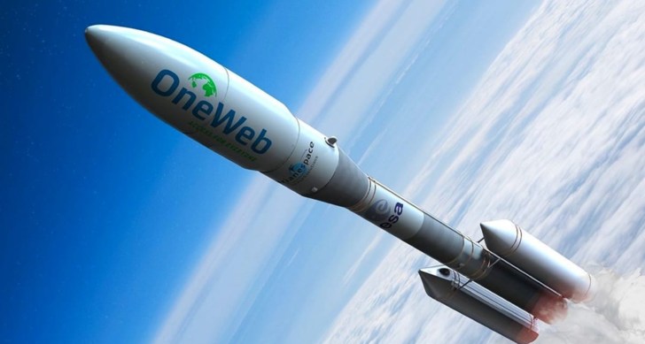 OneWeb rocket handout