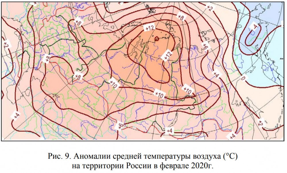 Карта тепловых аномалий